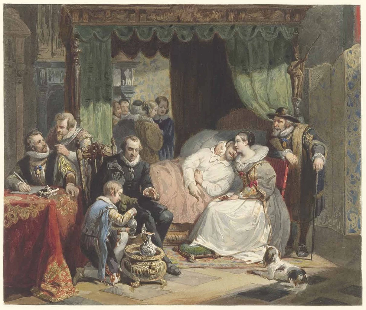 Carlotta di Borbone, moglie del principe Guglielmo I
